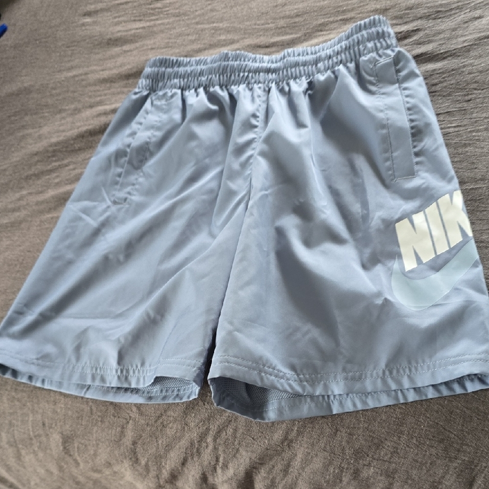 Nike Light Gray Athletic Shorts